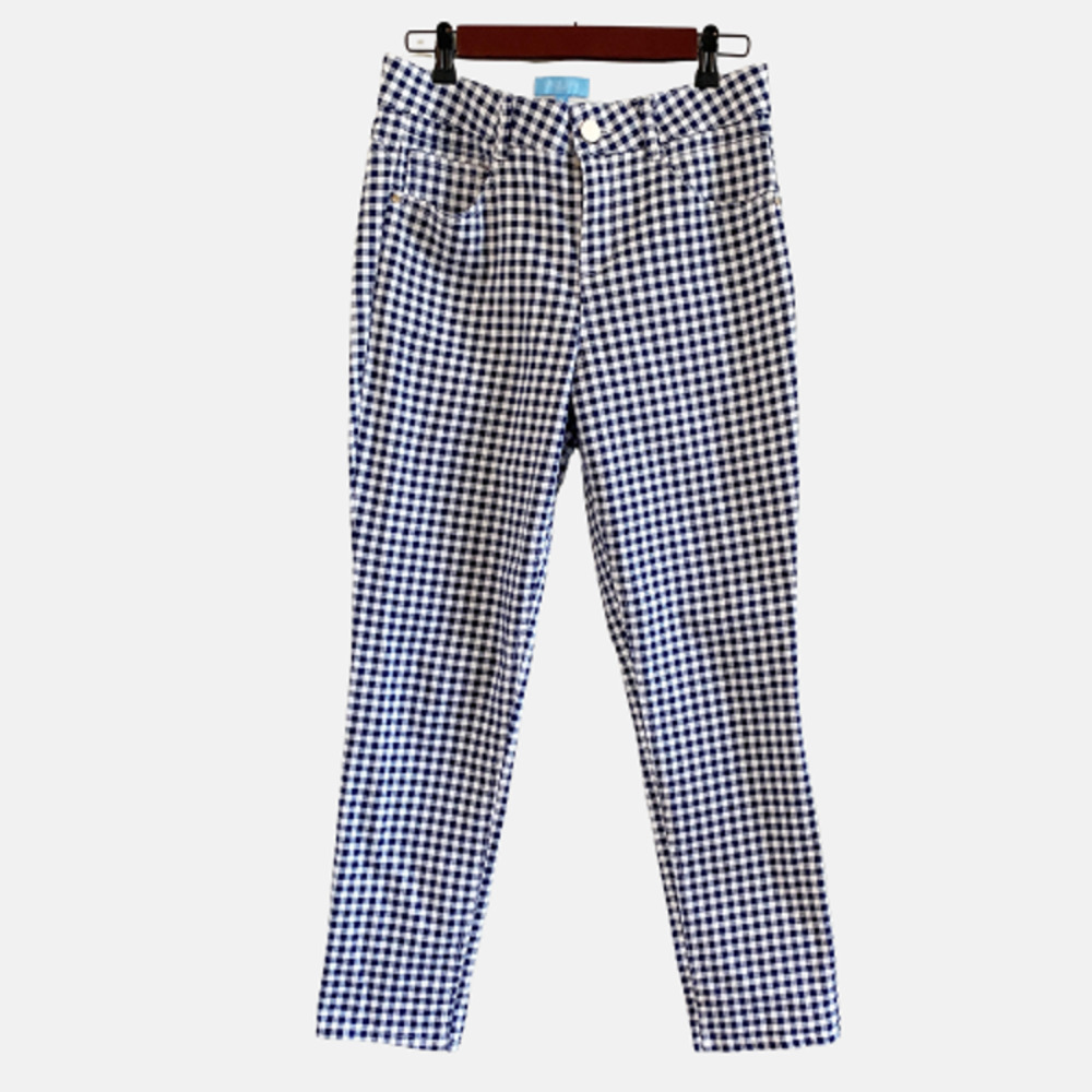 Draper James Gingham Pants Women's 8